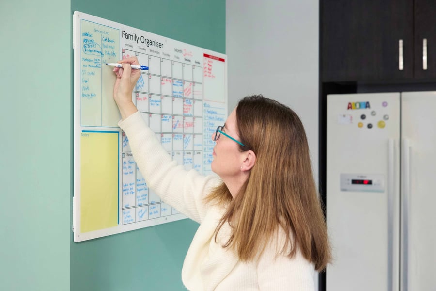 The Planning Panel — family organiser board, the gift that gives Mum back her Sundays