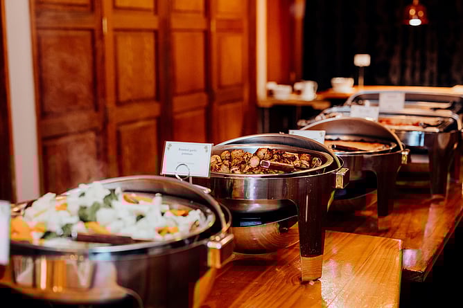 School ball buffet dinner at Markovina Estate in Auckland