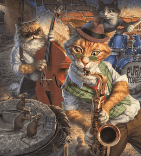  Magnolia 1000 Piece Jigsaw Puzzle Groupies at Risk $37.95