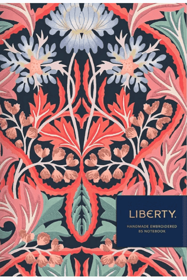Galison Liberty May Handmade B5 Embroidered Journal
