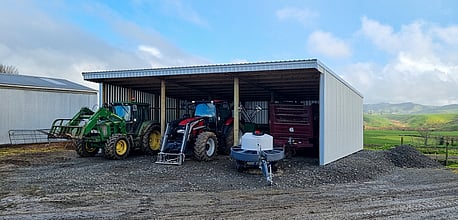 3 bay farm shed