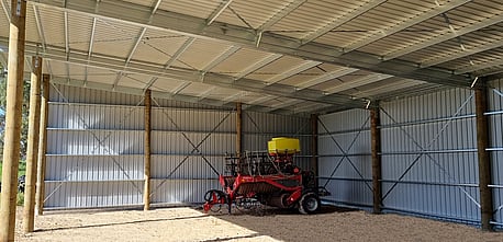 Large implement Shed