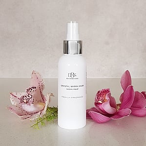 White bottle room spray