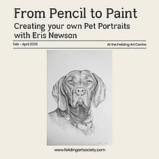 From Pencil to Paint - Pet Portraits