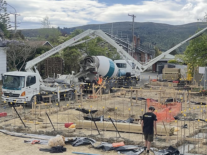 The Highgate Ridge, Māori Hill Townhouse Collection has begun construction by MJW Homes. Dunedin, Otago NZ