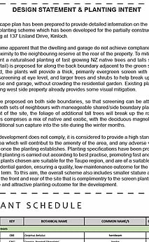 Landscape materials suggestions for a small garden design 