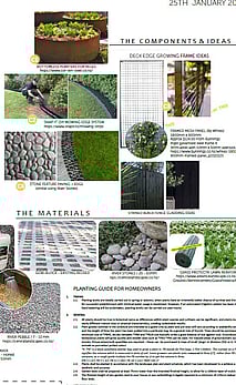 Materials palette & decorative elements sourcing guide
