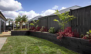 Post garden design implementation