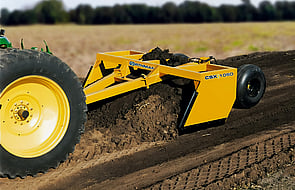 Orthman - Drawbar and dolly trailed scrapers.