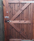 Bespoke Timber gate options