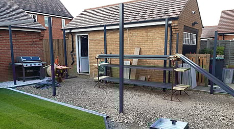 Durapost used for a pergola build