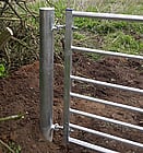 Field gates and posts.
