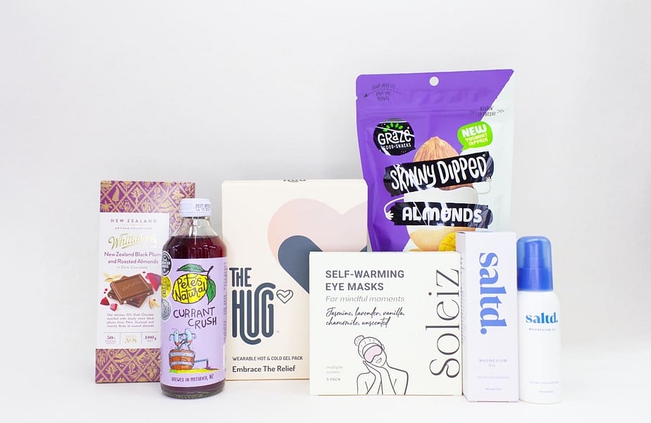 NZ-made self care gift boxes &ndash; relaxation and wellness gifts by KYND Gift Boxes
