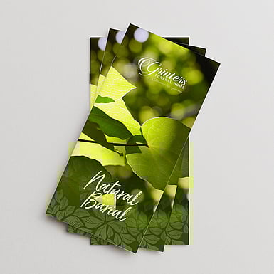 Grinters brochure designed by Kaz