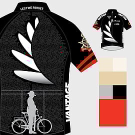 NZCC commemorative race shirt designed byKaz - Design. Brand. Web.