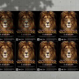 Hamilton Playbox Theatre posters designed by Kaz - Design. Brand. Web design your.