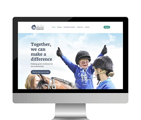 Kaz - Design. Brand. Web. are proud to have designed the website for Linda Jones Riding for Disabled