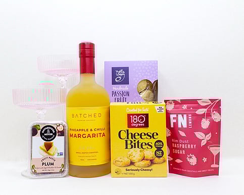 margarita cocktail mixer and homelab glassware