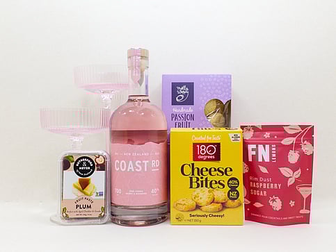 coast road vodka with homelab glassware