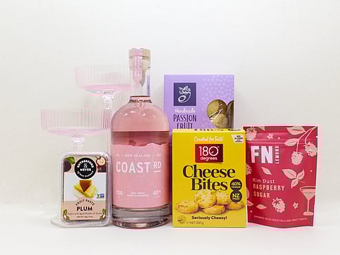 coast road vodka with homelab glassware