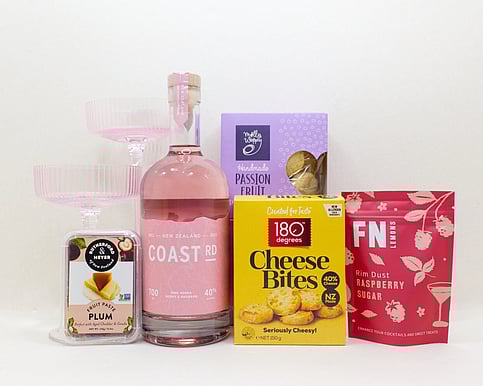 coast road vodka with homelab glassware