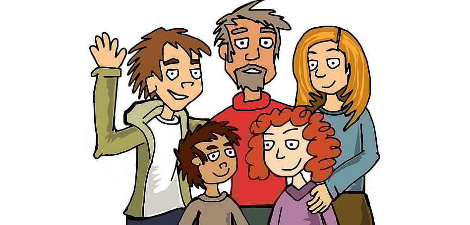 COMMUNITY CAMP ILLUSTRATION