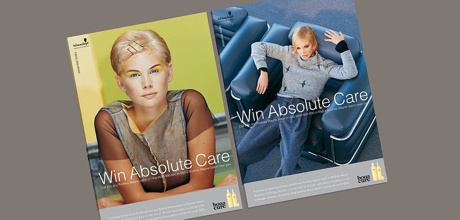 SCHWARZKOPF - BONACURE PRINT ADVERTS