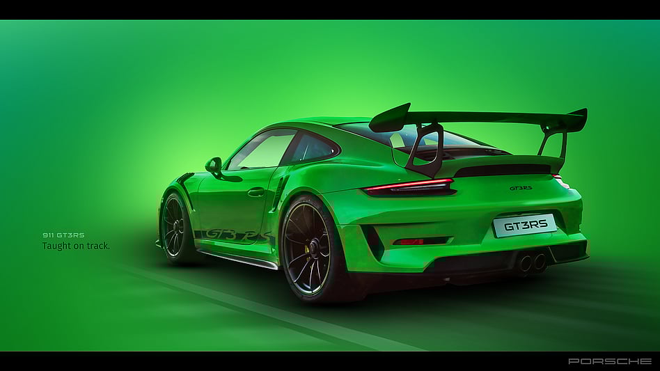 PORSCHE - BILLBOARD CONCEPT ART