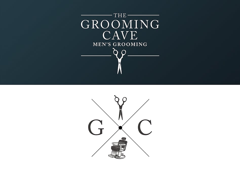 GROOMING CAVE - LOGO DEVELOPMENT + SIGNAGE