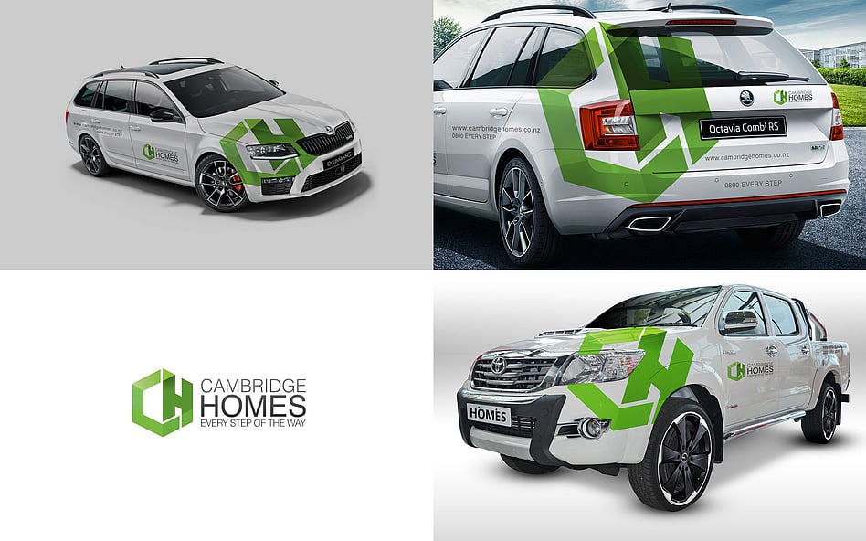 CAMBRIDGE HOMES - VEHICLE GRAPHICS