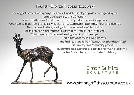 Wildlife Sculpture in Bronze