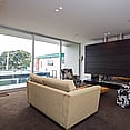 Paunui house, lounge area with large windows