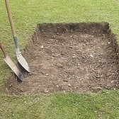 Area has been excavated to the correct depth.