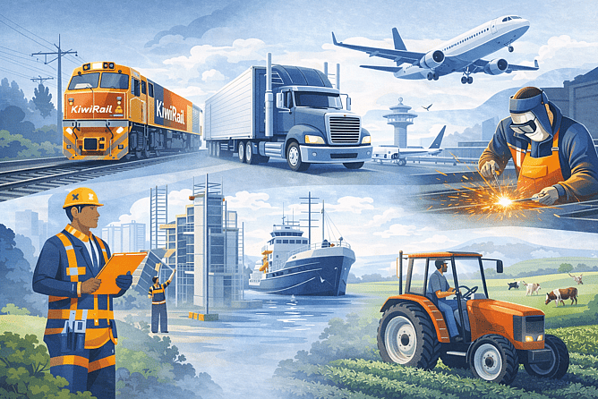 multiple industries, New Zealand businesses