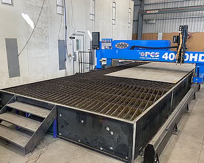 CNC plasma cutting