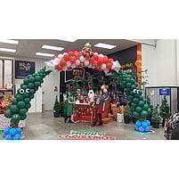 Christmas Arch | Balloon Arches Tauranga