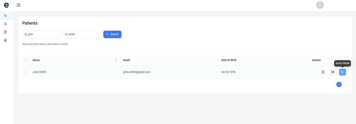 Allied Health PROMs integrating with Cliniko