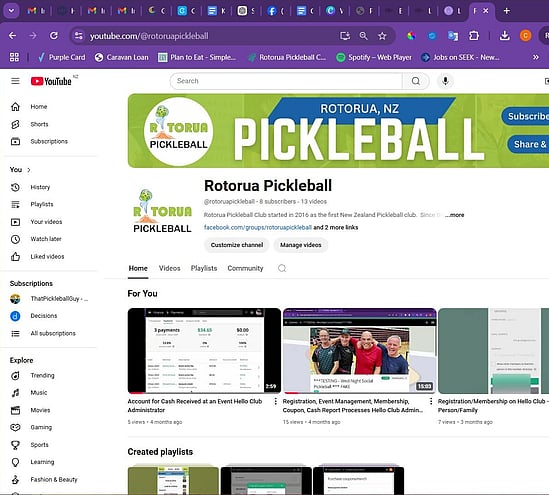 YouTube channel branding