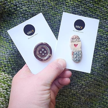 Ceramic Accessories by Miss Muffet Knits