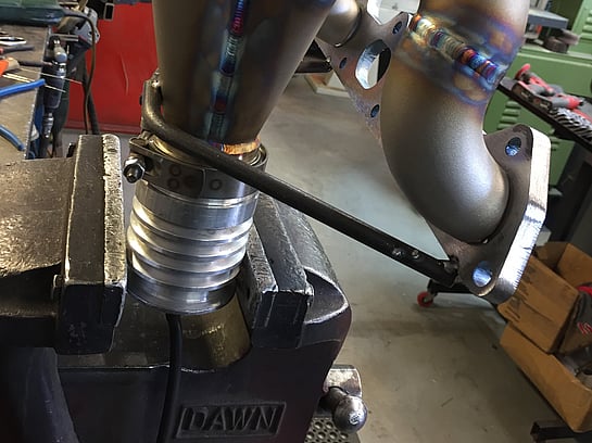 garrett v band flange