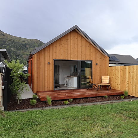 A residential flat extension on a home in Shooter Country, Queenstown.