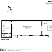 Walnut Studio - floor plan