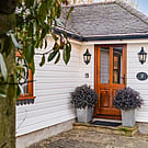 Walnut Cottage - front door and porch