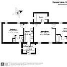Walnut Cottage - floor plan