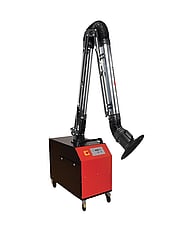 EVO2.2 compact portable fume extractor with aluminium arm