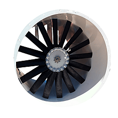 large industrial fan for dust collection or fume extraction