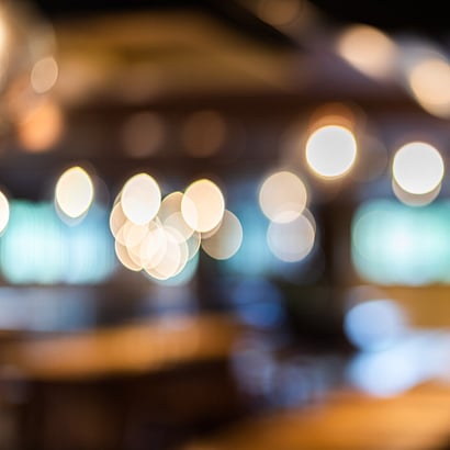 Image of an a Bar and Clubs Lights where Food and Beverage Fire Protection Systems are required - Holisitic Fire Services