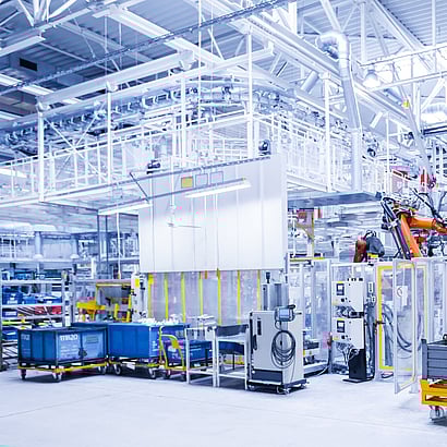 Image of an a Manufacturing Plant where Industrial Fire Protection Systems are required - Holisitic Fire Services