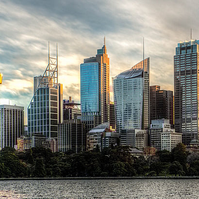 Image of an The Sydney Skyline - Commercial Office Fit Out - Holisitic Fire Services