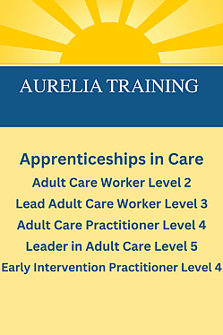 We deliver the below courses, covering all care sectors in various fields of work, as a Diploma only, when required or as an apprenticeship.